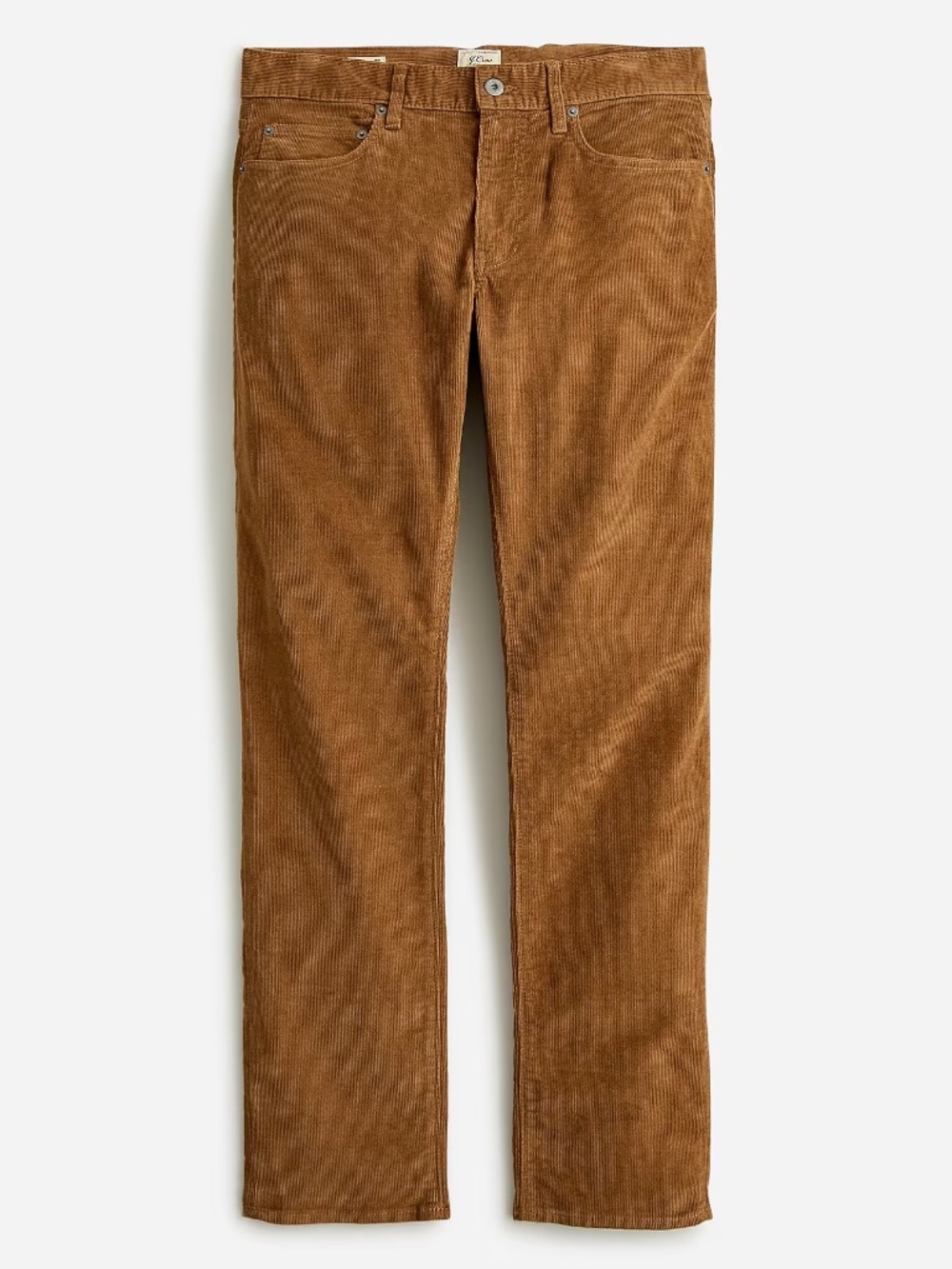 J.Crew 484 Men's Cognac-Brown Slim Corduroy Pants